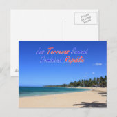 Las Terrenas Samana Dominican Briefkaart (Voorkant / Achterkant)