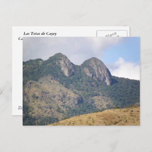 Las Tetas de Cayey Briefkaart (Voorkant / Achterkant)