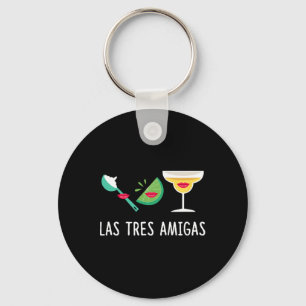 Las Tres Amigas - Cinco de Mayo Outfit Grappig Mex Sleutelhanger