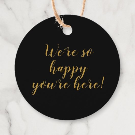 Las Veags Wedding Sign REAL Bedankjes Labels (Achterkant)