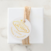 Las Veags Wedding Sign REAL Bedankjes Labels (Met doos)