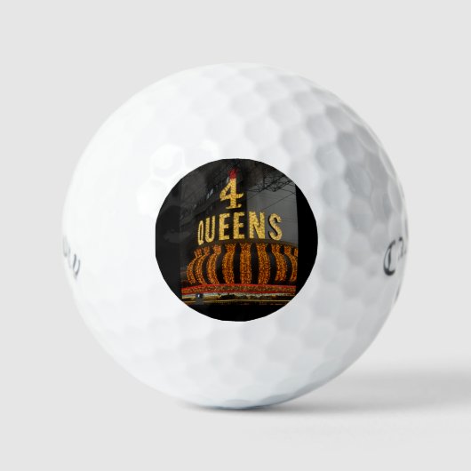 Las Vega 4 Queens Golfballen (Voorkant)