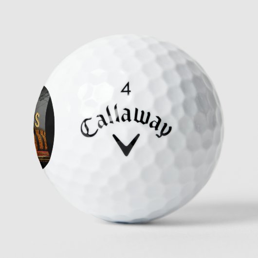 Las Vega 4 Queens Golfballen (Logo)