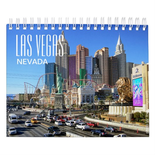 Las Vegas 12 Maandkalender Kalender (Hoes)