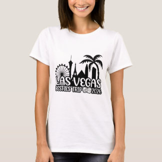 Las Vegas 2024 met dobbelstenen en stadsgezicht T-shirt