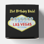 Las Vegas 21e verjaardag bash Bedankdoosjes (Bovenkant)