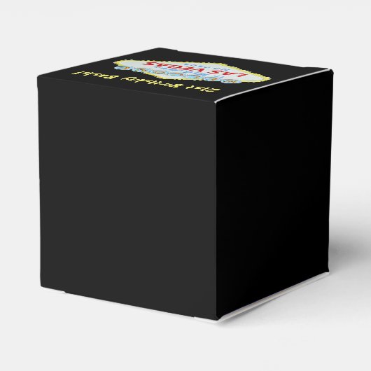 Las Vegas 21e verjaardag bash Bedankdoosjes (Achterkant)