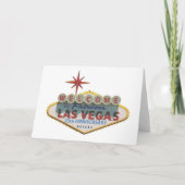 Las Vegas 25th Anniversary Card Kaart (Voorkant)