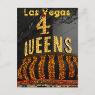 Las Vegas 4 Queens Briefkaart