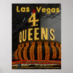 Las Vegas 4 Queens Poster