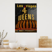 Las Vegas 4 Queens Poster (Keuken)