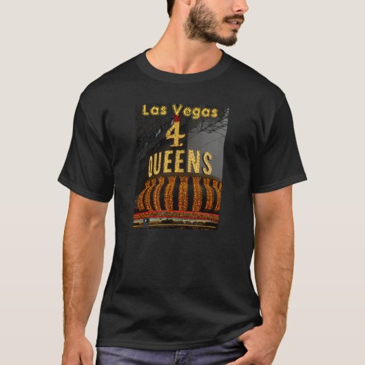 Las Vegas 4 Queens T-shirt (Voorkant)