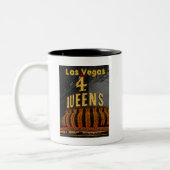 Las Vegas 4 Queens Tweekleurige Koffiemok (Links)