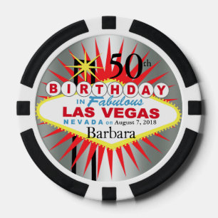 Las Vegas 50e verjaardag Casino Chip