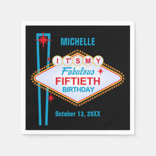 Las Vegas 50th Birthday Servet