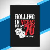Las Vegas 70e verjaardagsfeest - Rollen in Vegas Kaart