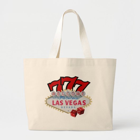 Las Vegas 777 Classic Bag Grote Tote Bag (Voorkant)