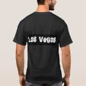 Las Vegas 777 met Skeletons Black T-shirt (Achterkant)