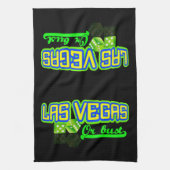 Las Vegas aangepaste keukenhanddoeken (Verticaal)