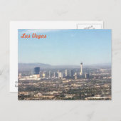 Las Vegas aerial Briefkaart (Voorkant / Achterkant)