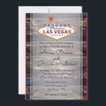 Las Vegas Aerial Uitzicht Wedding Invitation Kaart<br><div class="desc">Las Vegas huwelijksuitnodiging ontworpen op een fotocollage van 4 fabelachtig vegas' aerial night uitzicht en een kleurenschema van zwart rood en wit. Kan worden aangepast aan de verjaardag of een andere viering door de formulering te wijzigen.</div>
