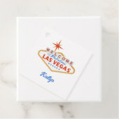 Las Vegas Afscheid Van Het Jonggezellenleven Feest Bedankjes Labels (In situ)