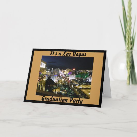 Las Vegas afstudeerfeest (Voorkant)