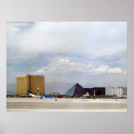 Las Vegas Airport Runway Poster Print