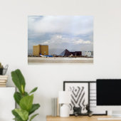 Las Vegas Airport Runway Poster Print (Thuiskantoor)