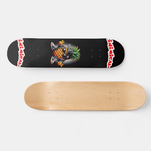 Las Vegas Ananas Persoonlijk Skateboard (Horizontaal)