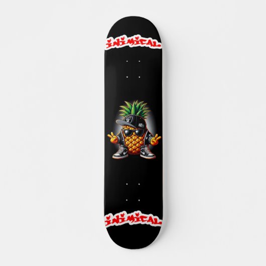 Las Vegas Ananas Persoonlijk Skateboard (Voorkant)