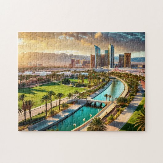 Las Vegas Art Bold en mooie puzzel Int (Horizontaal)