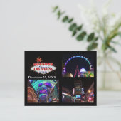 Las Vegas Attractions #1 Briefkaart (Staand voorkant)