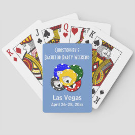 Las Vegas Bachelor Party Favor Casino Poker Pokerkaarten