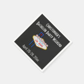 Las Vegas Bachelor Party Jongens Weekend Servet (Hoek)