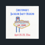 Las Vegas Bachelor Party Trip Servet<br><div class="desc">Naar Las Vegas voor je vrijgezellenfeest? Dan zijn deze luiers perfect voor je om je reis met de jongens te herdenken.</div>