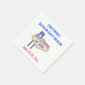 Las Vegas Bachelor Party Trip Servet (Hoek)