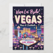Las Vegas Bachelorette Bash Kaart (Voorkant)