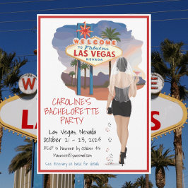 Las Vegas Bachelorette Black Hair Bride-route Kaart
