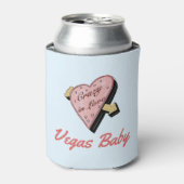 Las Vegas Bachelorette Blikjeskoeler (Blikje Voorkant)