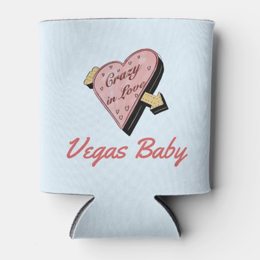 Las Vegas Bachelorette Blikjeskoeler (Voorkant)