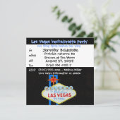 Las Vegas Bachelorette Final Fling Kaart (Staand voorkant)