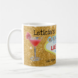 Las Vegas Bachelorette gouden Mok