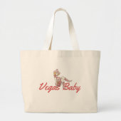 Las Vegas Bachelorette Grote Canvas tas (Voorkant)