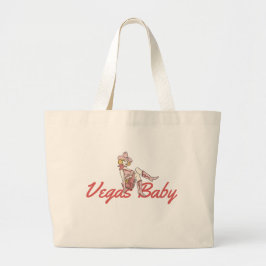 Las Vegas Bachelorette Grote Canvas tas