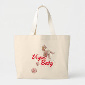 Las Vegas Bachelorette Grote Tote Bag (Voorkant)