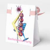 Las Vegas Bachelorette Party Bedankdoosjes (Achterkant)