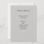 Las Vegas Bachelorette Party Invitation Kaart (Achterkant)