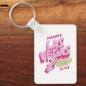 Las Vegas Bachelorette Party Poker Sleutelhanger (Voorkant)