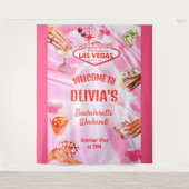 Las Vegas Bachelorette Party Poker Wandkleed (Voorkant)